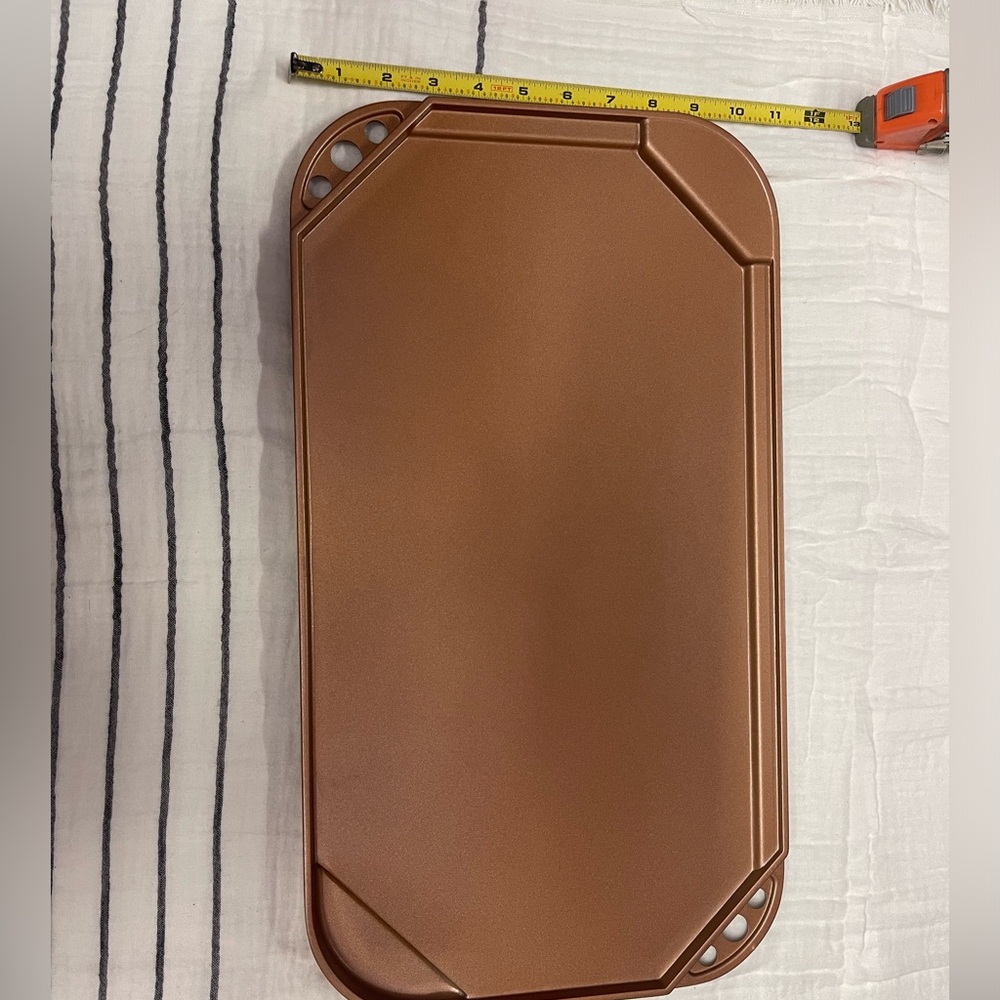 Copper Double Sided Griddle